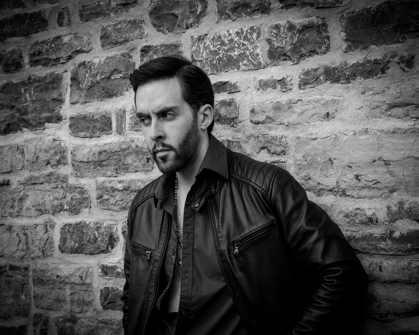 Portrait of a young man in natural light