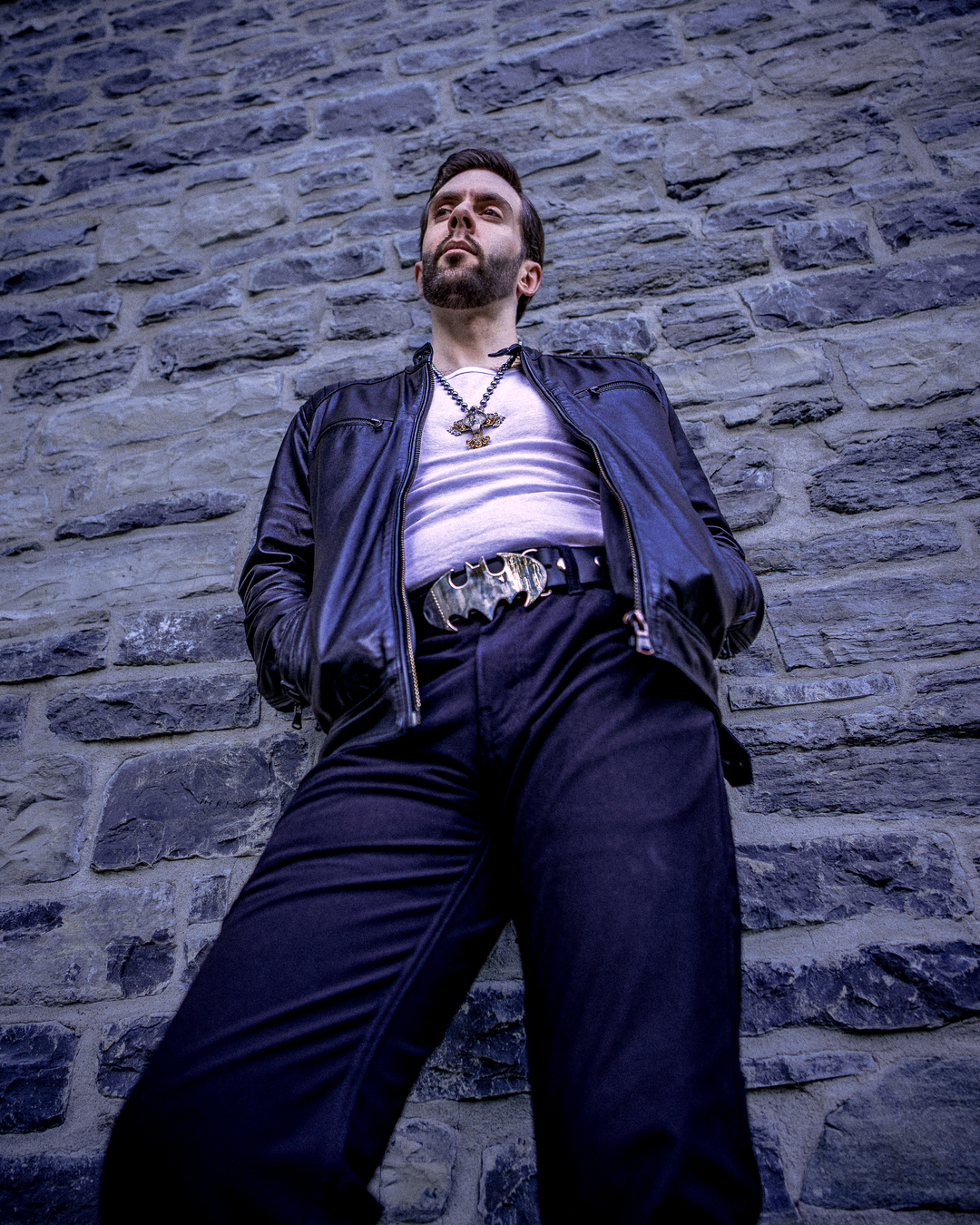 Portrait of a young man in natural light