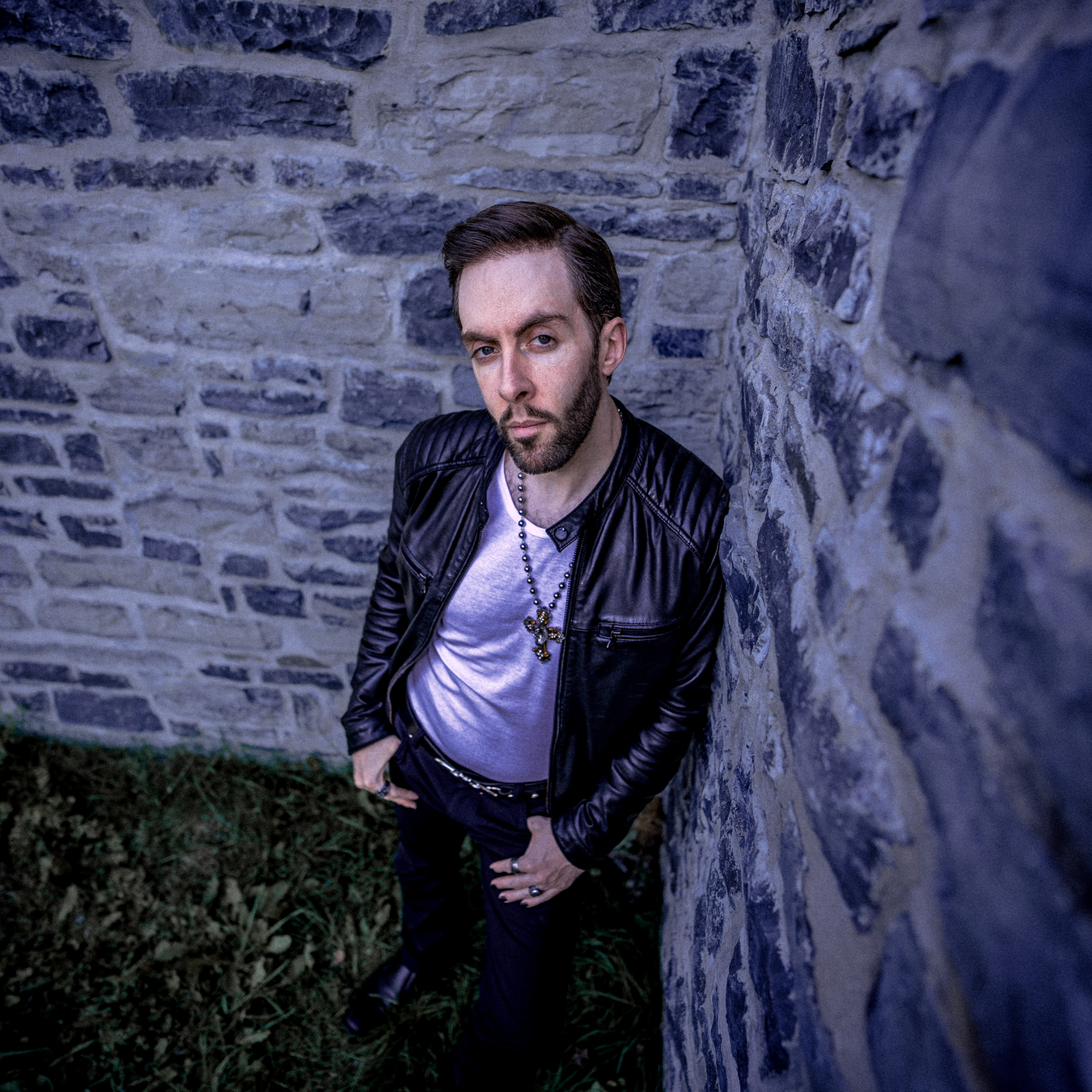 Portrait of a young man in natural light