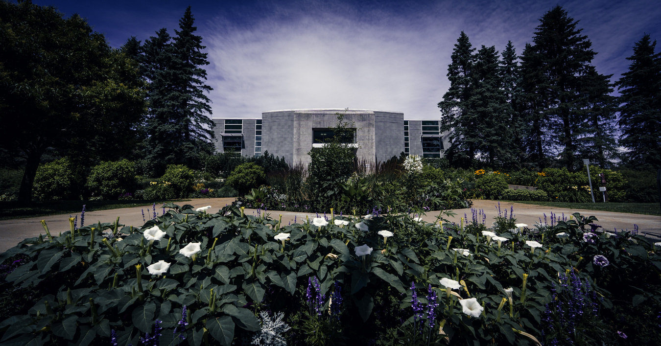 Entrée du jardin botanique Roger-Van den Hende