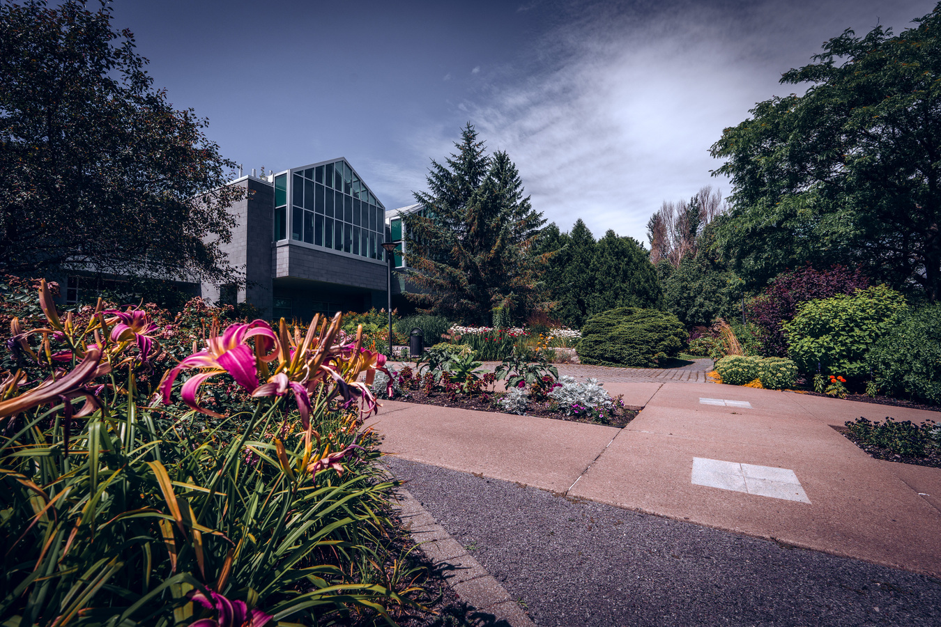 Entrée du jardin botanique Roger-Van den Hende