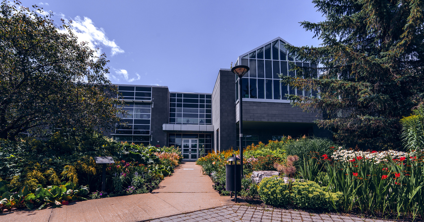 Entrée du jardin botanique Roger-Van den Hende