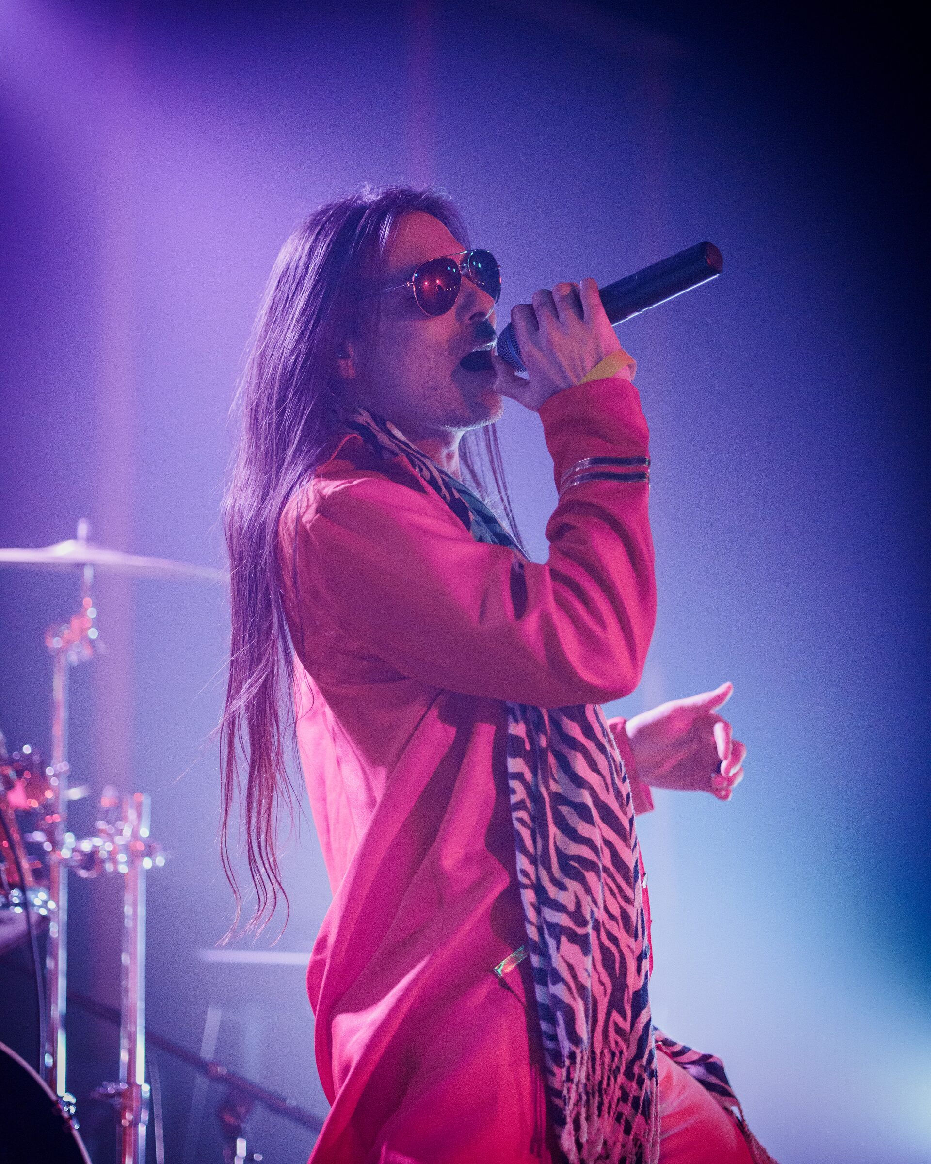 Jeu de lumières sur la scène du Sonum Fest