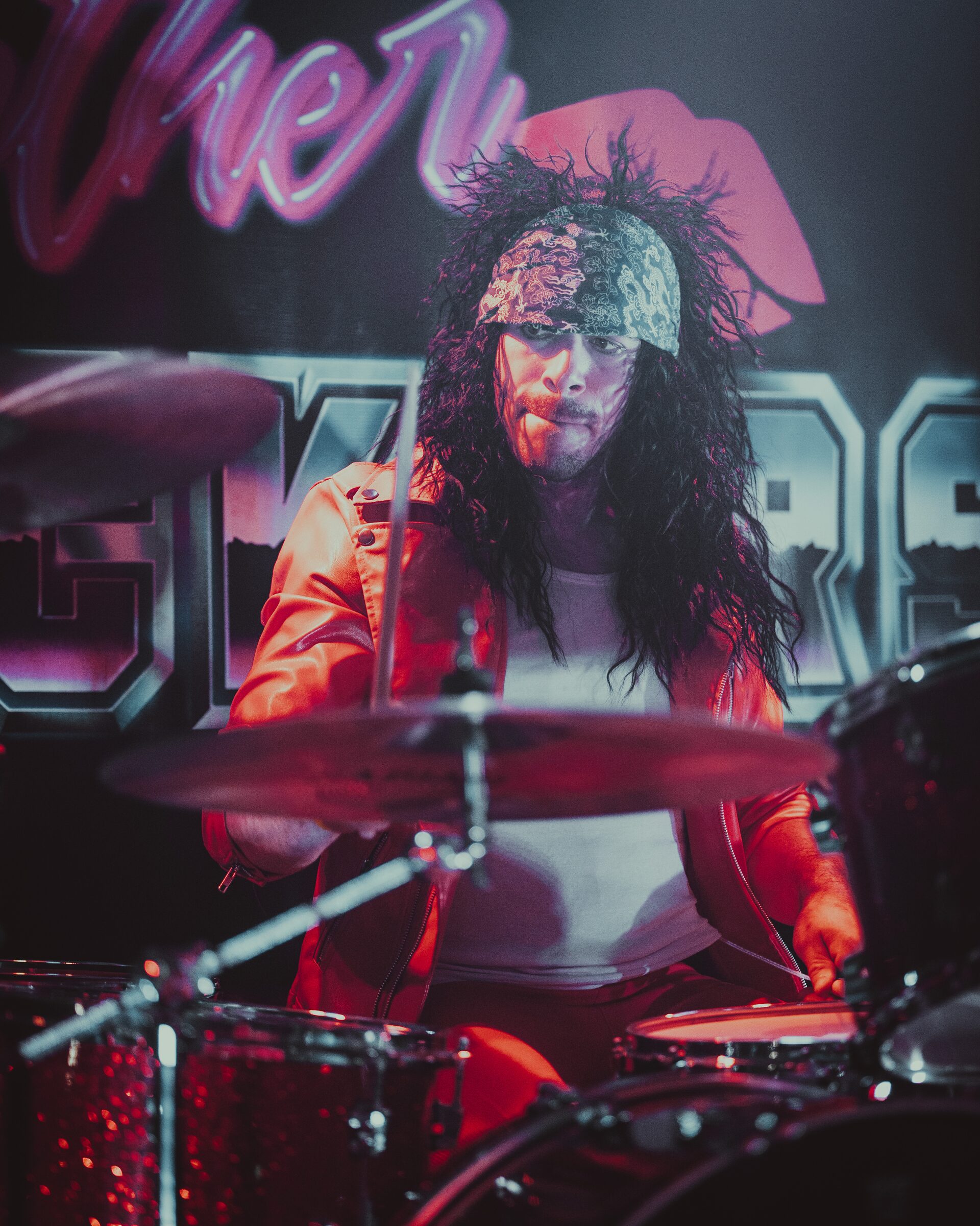 Guitariste de Mother Rockers en action au Sonum Fest