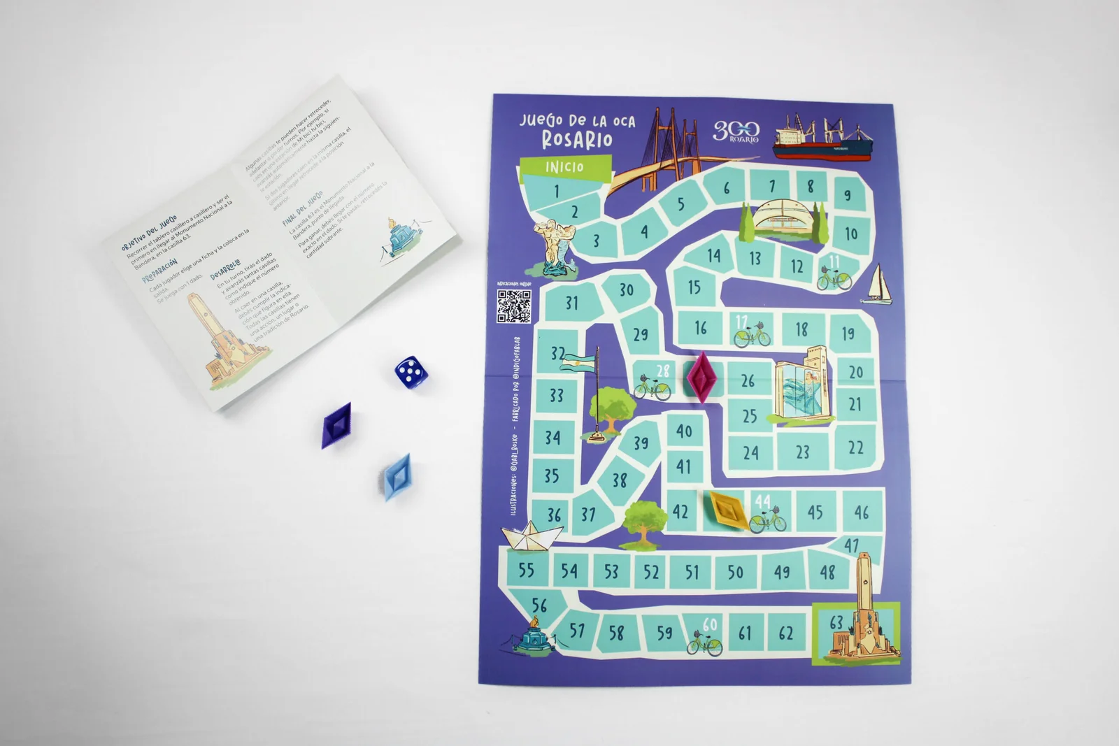 Tablero Rosario en Juego