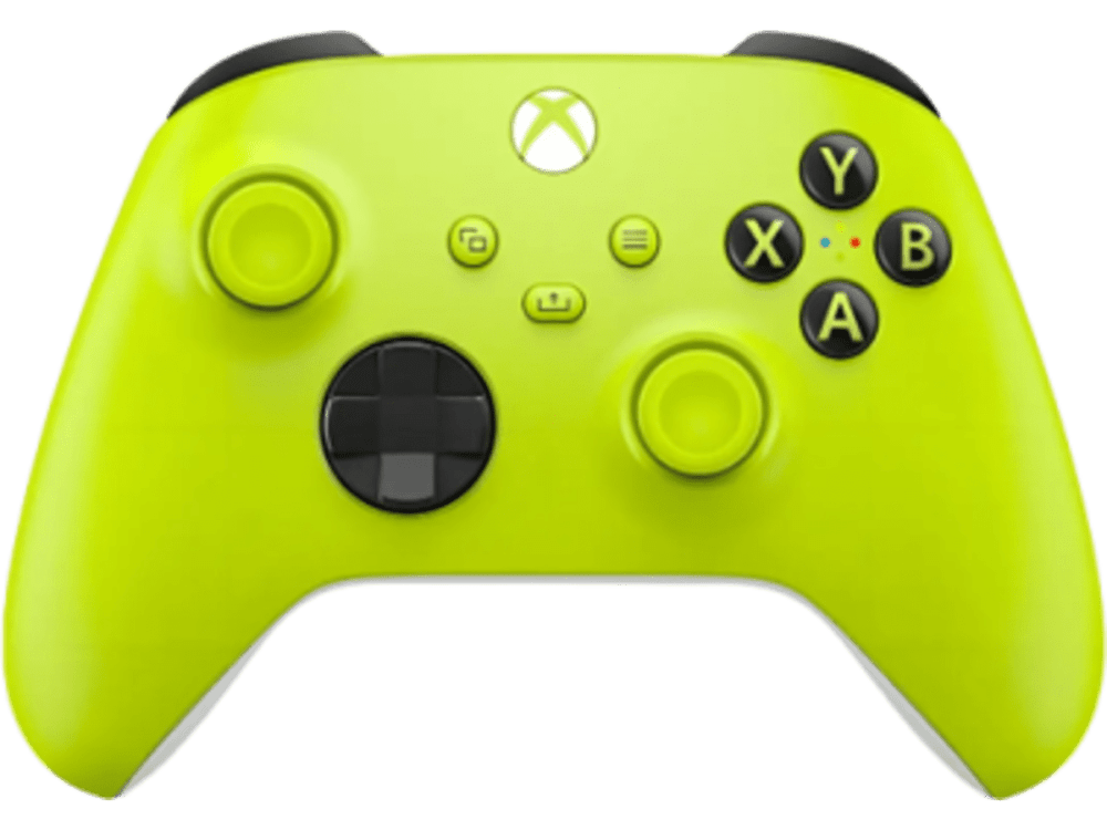Control Inalámbrico Xbox Series XS, Microsoft, Electric Volt Amarillo Neón, Conexión Bluetooth — imagen 1