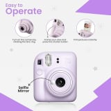 Cámara Instantánea Fujifilm Instax Mini 12 Bundle (incluye accesorios y película) miniatura 2