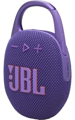 JBL Clip 5 - Altavoz Bluetooth ultraportátil - Morado