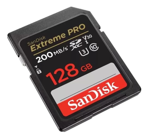 SanDisk Tarjeta de memoria Extreme PRO SDXC UHS-I de 128 GB