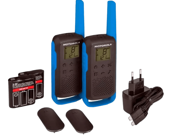 Radio Motorola FRS portátil T270 - Talkabout - radios bidireccionales miniatura 2