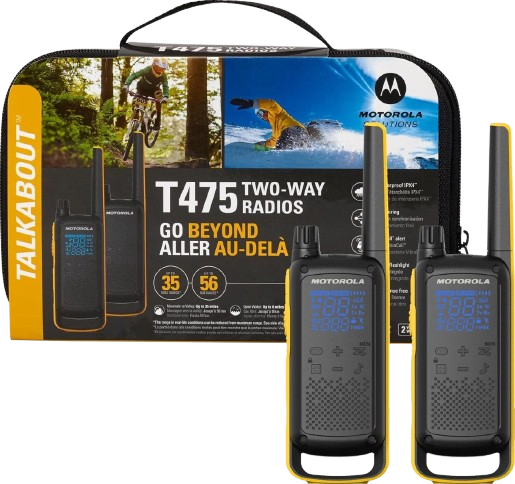 Radios Motorola Solutions T475 Extreme Radio bidireccional x 2