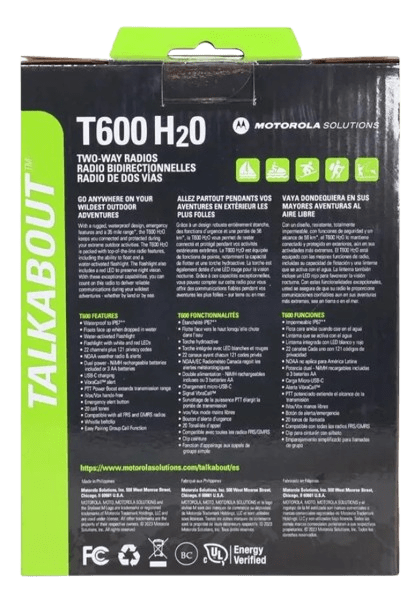 Radios Motorola Solutions T600 bidireccional x2 miniatura 5