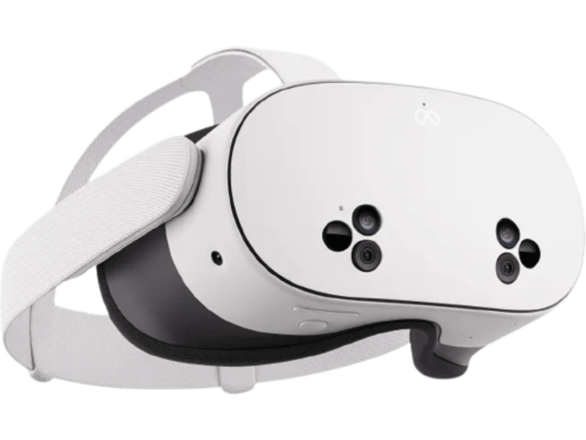Meta Quest 3S 128 GB Visor de Realidad Mixta Inalámbrico Blanco