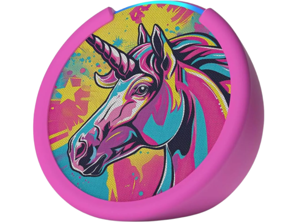 Amazon Echo Pop Kids Unicornio
