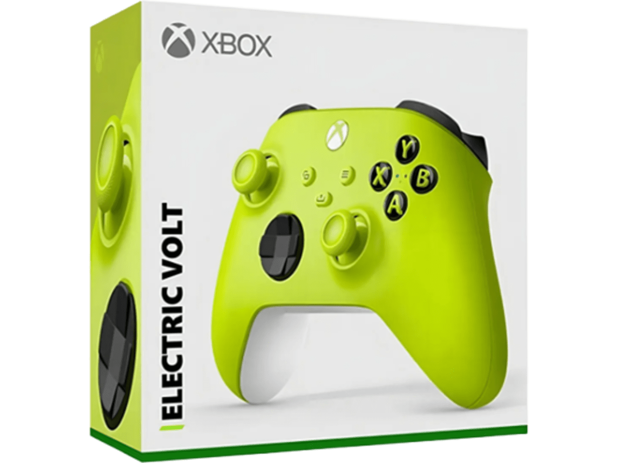 Control Inalámbrico Xbox Series XS, Microsoft, Electric Volt Amarillo Neón, Conexión Bluetooth miniatura 4
