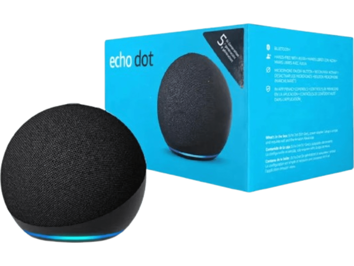 Alexa Parlante Inteligente Amazon Echo Dot Negro 5ª Gen miniatura 5