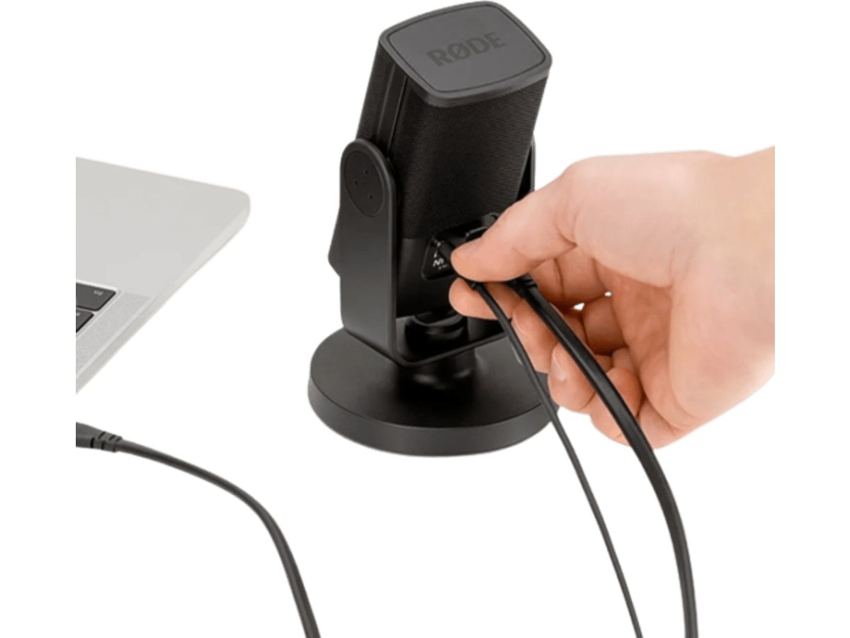 Micrófono RØDE NT-USB Mini, USB-C, Cardioide, Estudio y Gaming, Negro - RØDE miniatura 3