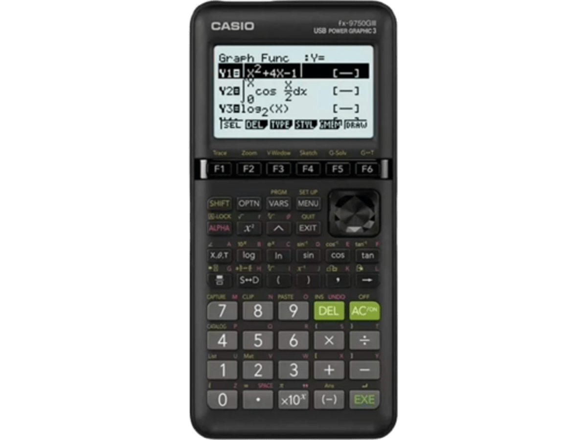 Casio FX-9750GIII Negra miniatura 2