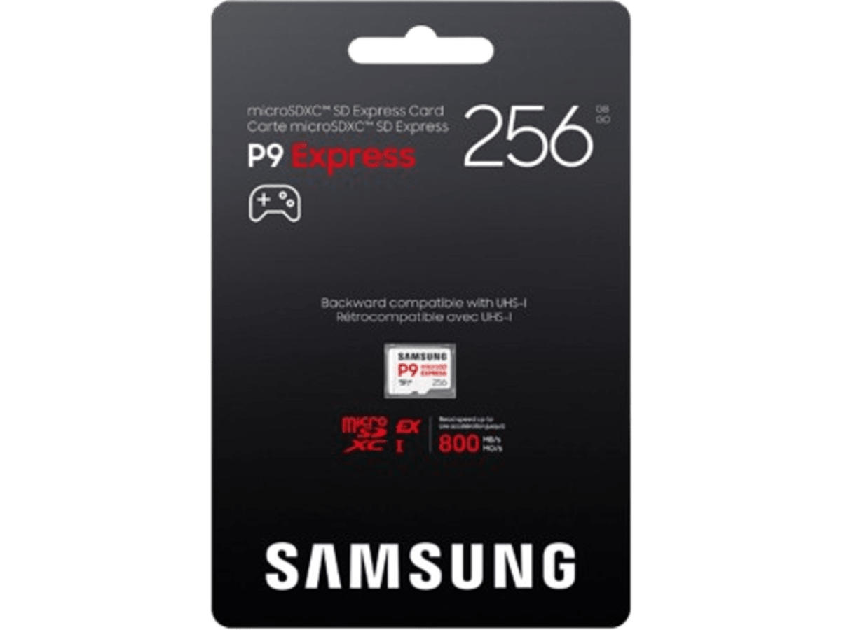 Samsung P9 Express tarjeta microSD Express, 256 GB, hasta 800 MB/s, para Nintendo-Switch ™ 2