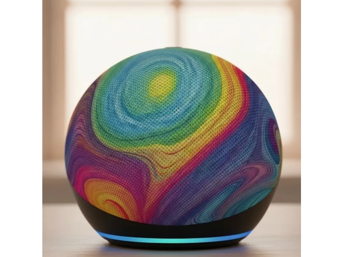 Echo Dot Arcoiris miniatura 2