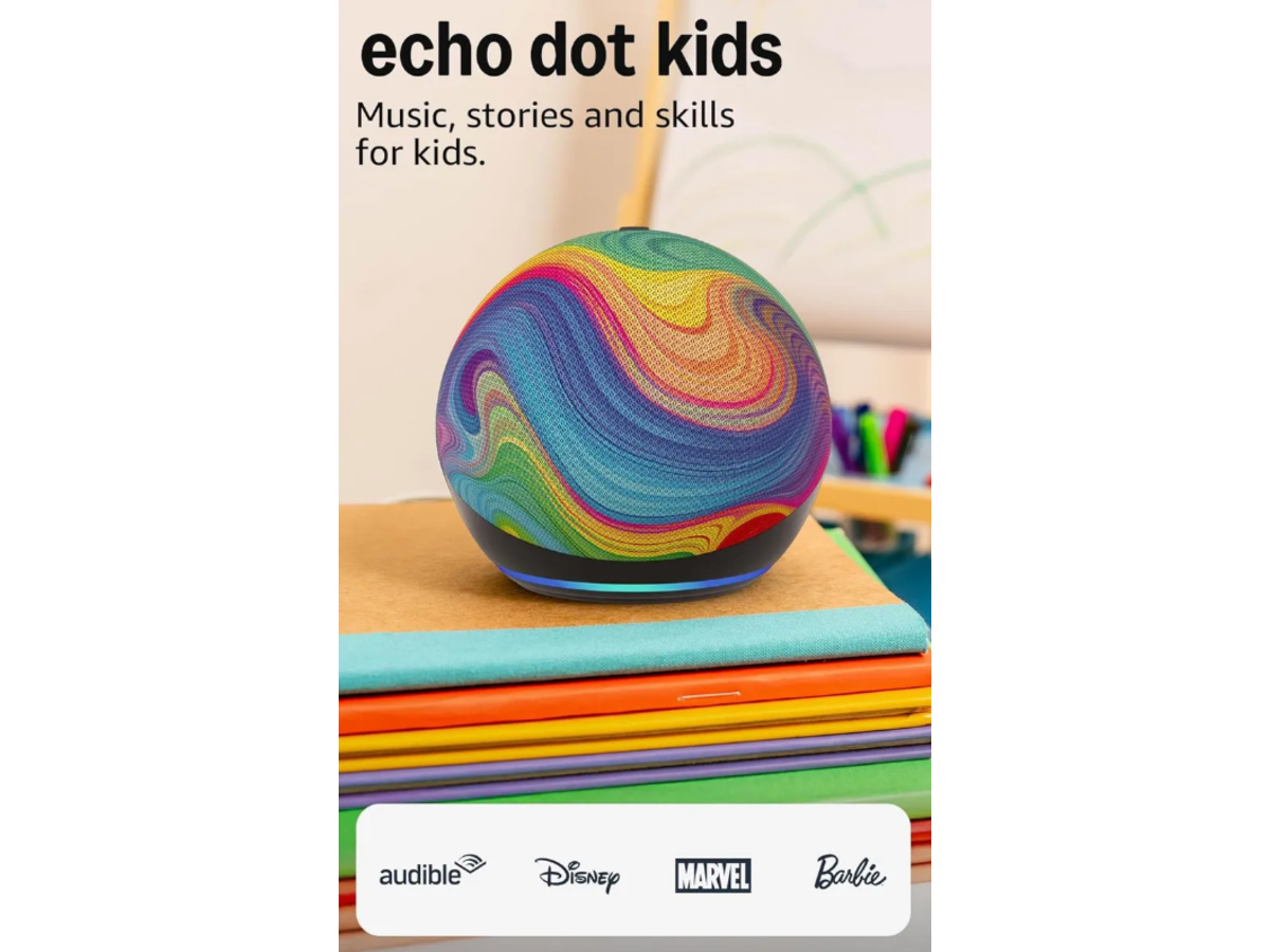 Echo Dot Arcoiris miniatura 3