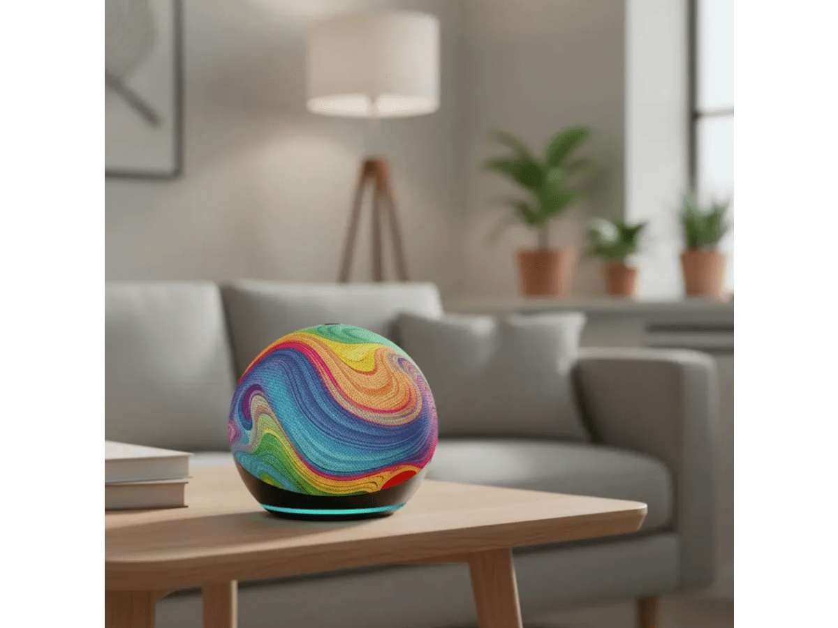 Echo Dot Arcoiris miniatura 4