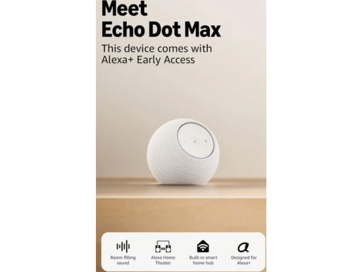 Echo Dot Max Blanco miniatura 2