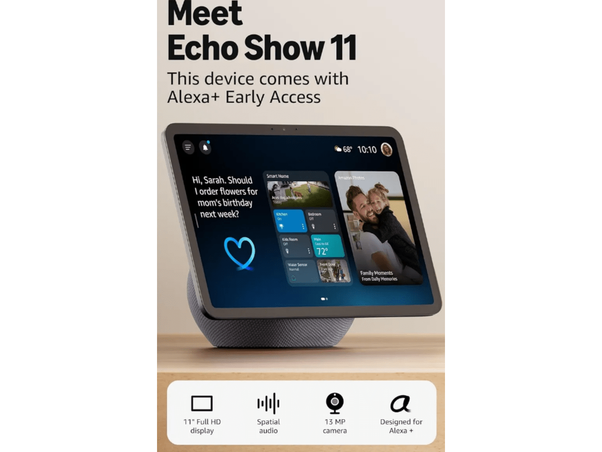 Echo Show 11 Negro miniatura 2