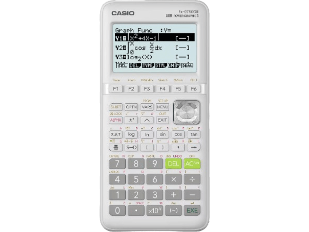 Casio FX-9750GIII Blanca