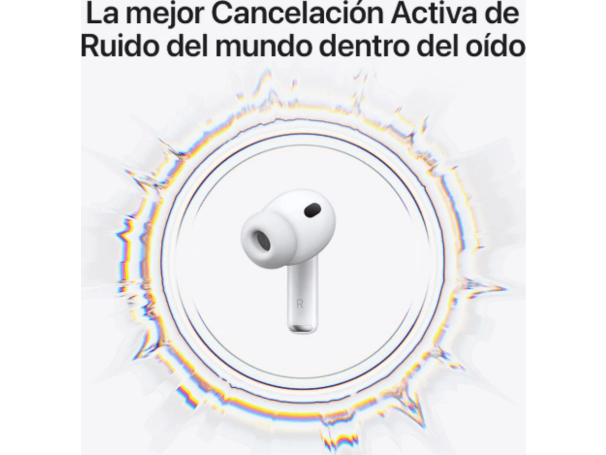 AirPods Pro 3 — Cancelación Activa de Ruido, Audio Espacial miniatura 3