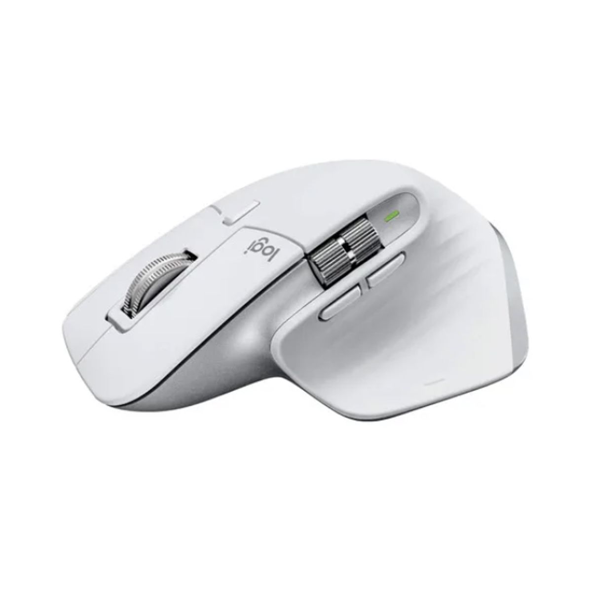 Mouse Inalámbrico Logitech MX Master 3S, Sensor 8K DPI, Clics Silenciosos, Bluetooth - Pale Gray