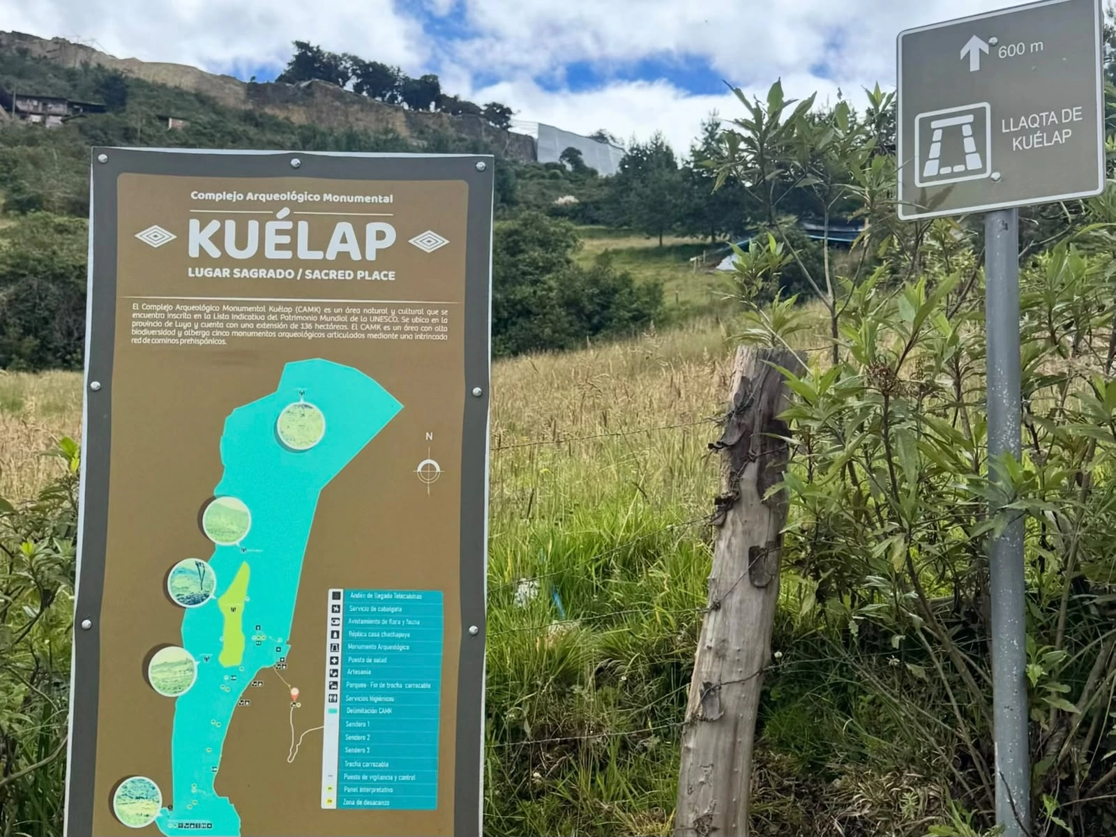 Vista de la ruta
