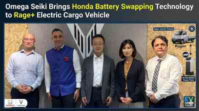 Omega Seiki Brings Honda Battery Swapping Technology to Rage+ Electric Cargo Vehicle