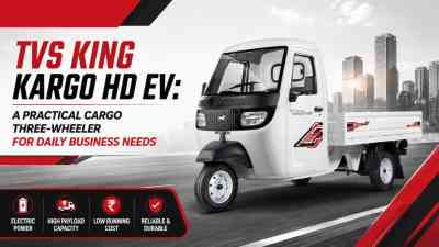 TVS King Kargo HD EV: A Practical Cargo Three-Wheeler for Daily Business Needs