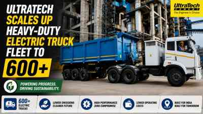 UltraTech Scales Up Heavy-Duty Electric Truck Fleet To 600+