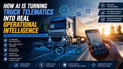 How AI Is Turning Truck Telematics Into Real Operational Intelligence