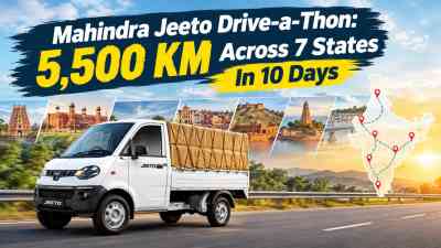 Mahindra Jeeto Drive-a-Thon: 5,500 KM Across 7 States In 10 Days