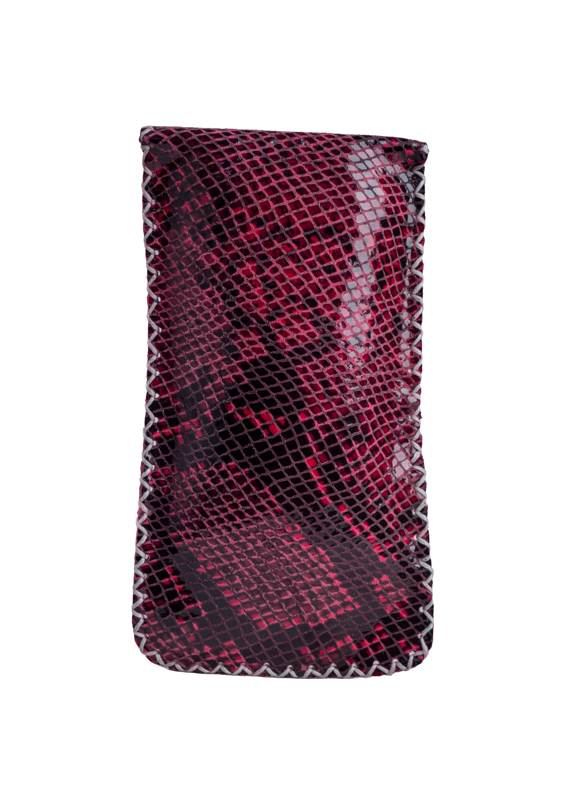 Étui Fuchsia Python - side view