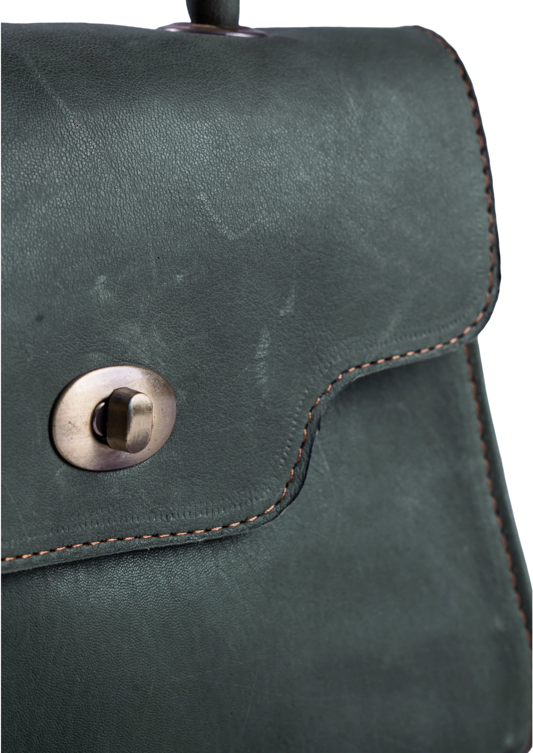 Cabas Pétrole - texture and finish
