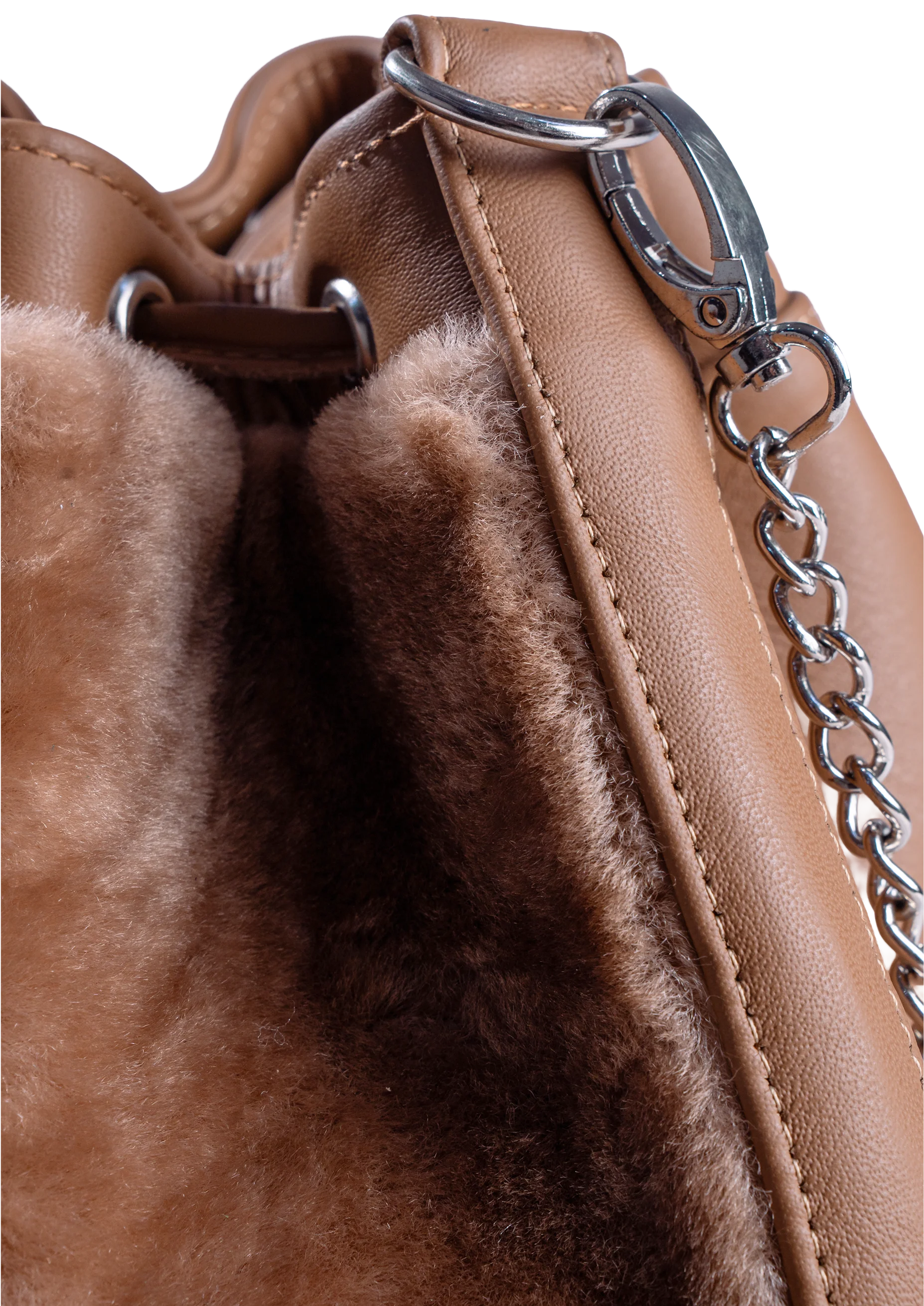 Seau Fourrure - texture et finitions