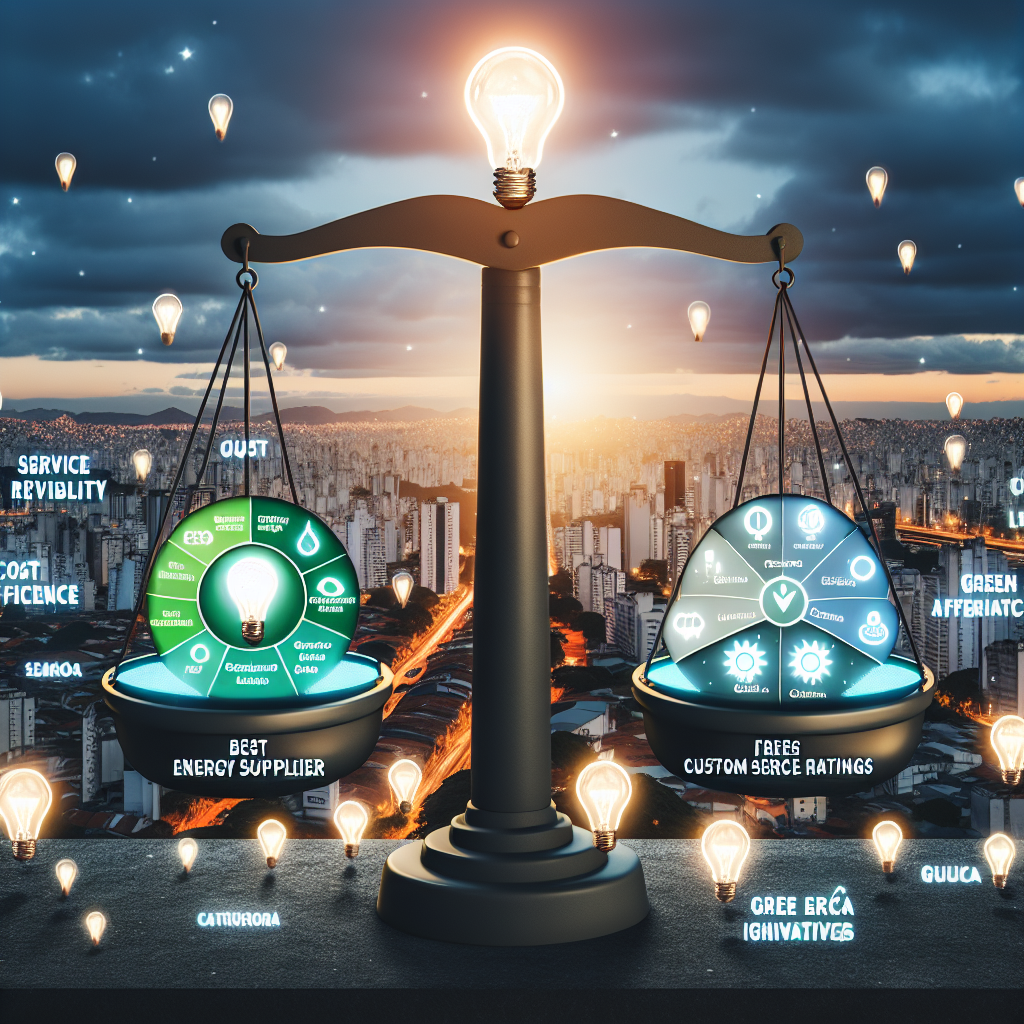 Melhor fornecedor de energia em São Paulo: critérios para avaliação no Mercado Livre de Energia