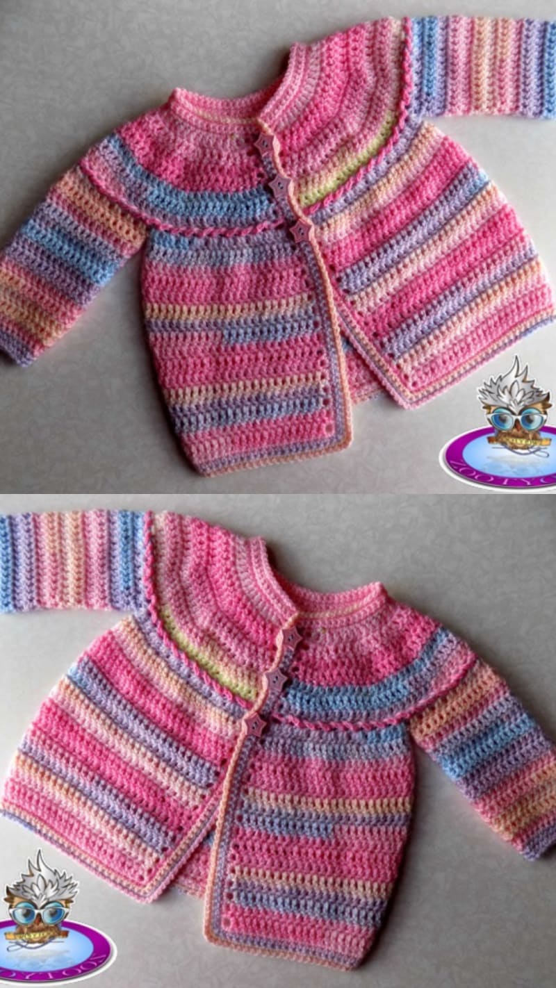 Quick and Easy Baby Cardigan