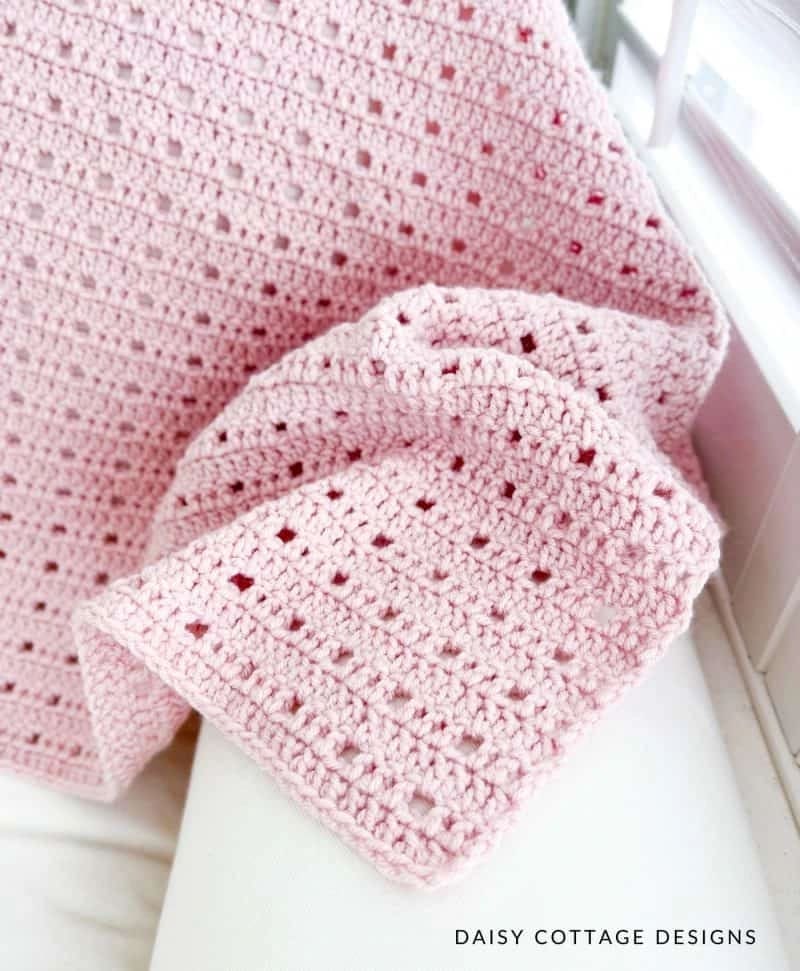 Easy Baby Blanket Crochet Pattern