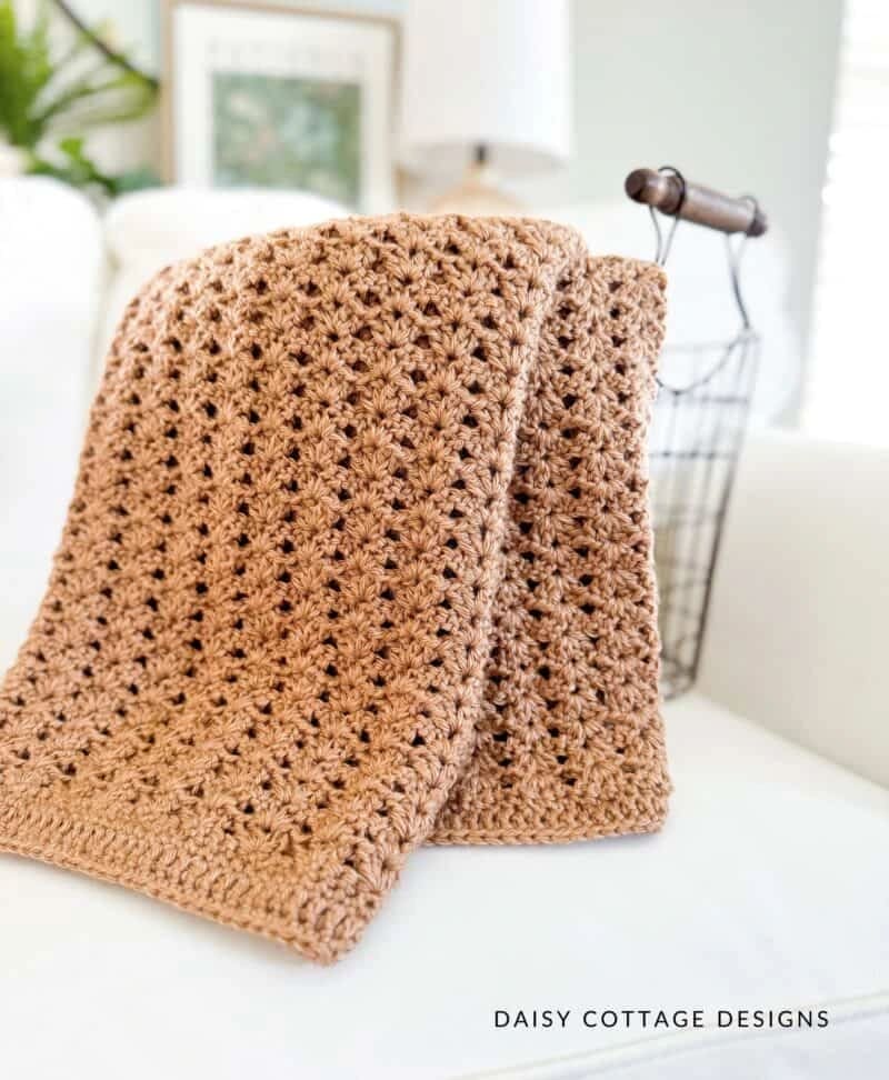 17. Iris Stitch Blanket Pattern