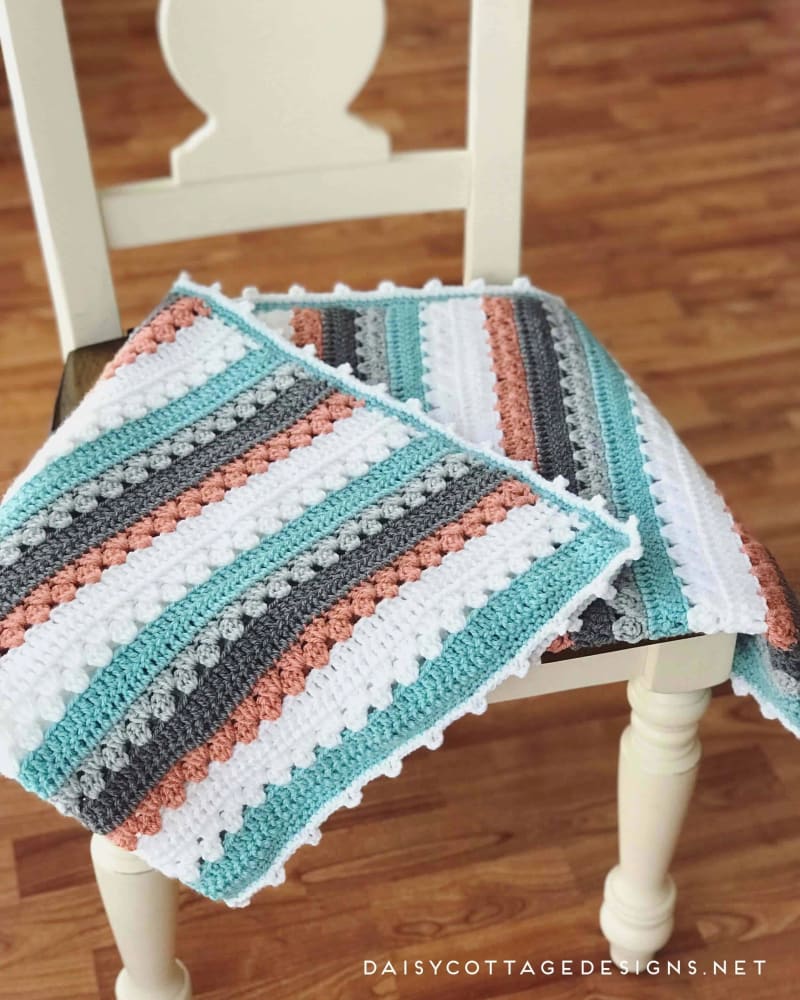 24. Simple Baby Blanket Pattern