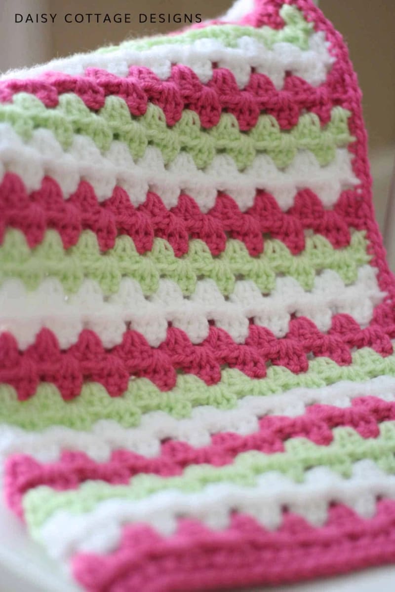 28. Granny Stripe Blanket Pattern