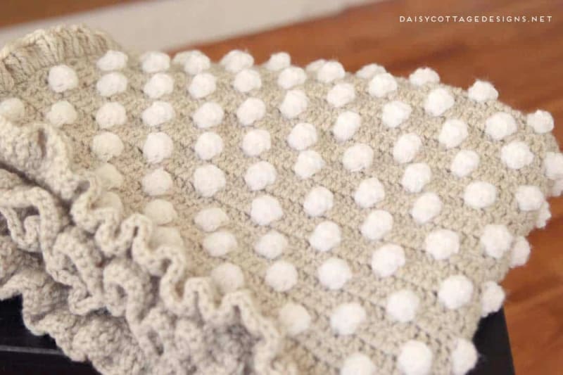 30. Polka Dot Baby Blanket Pattern