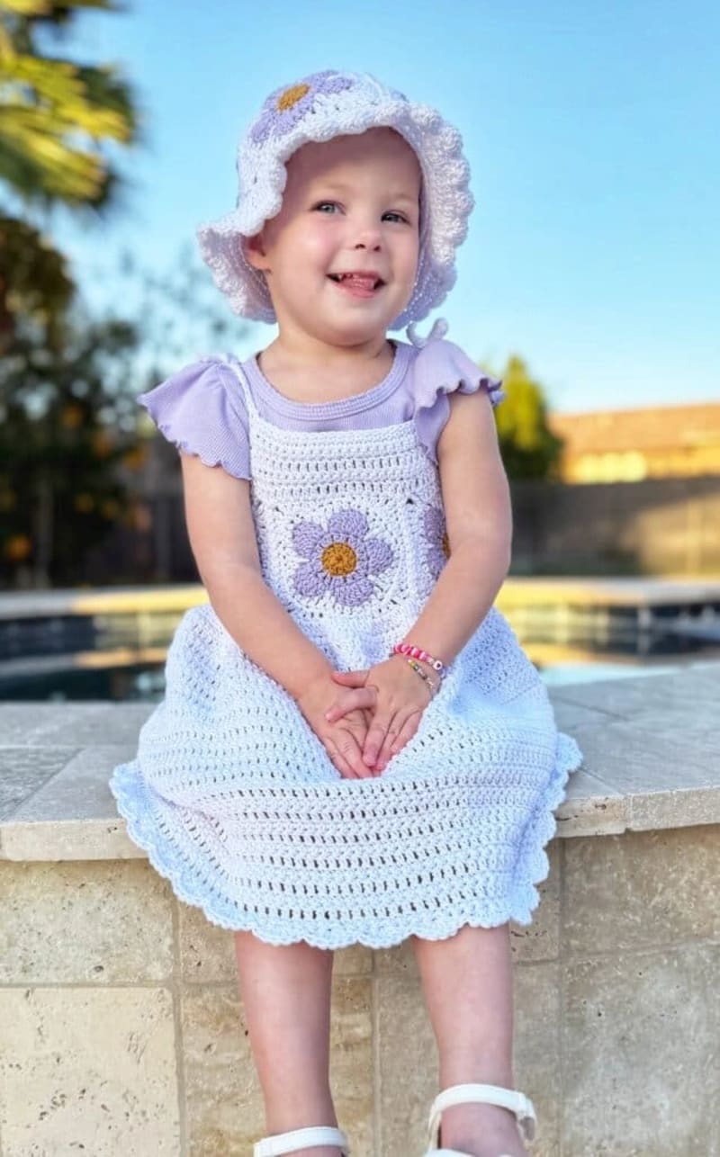 ### Field of Daisies Sun Dress