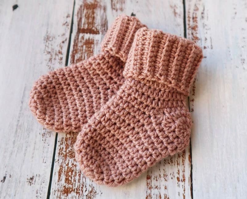 ### Crochet Baby Socks