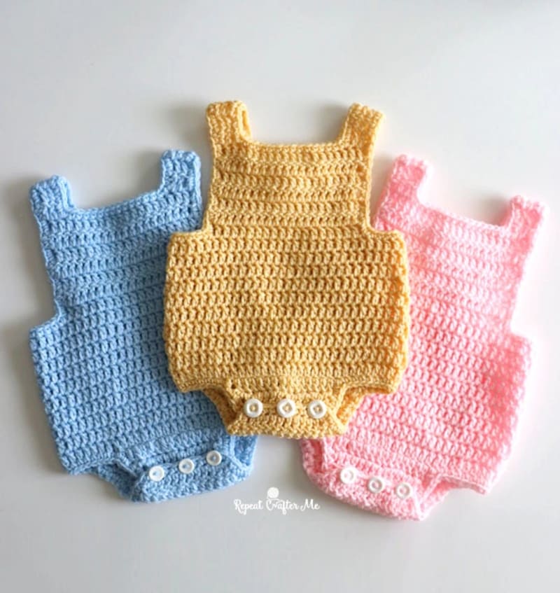 ## Classic Easy Baby Romper